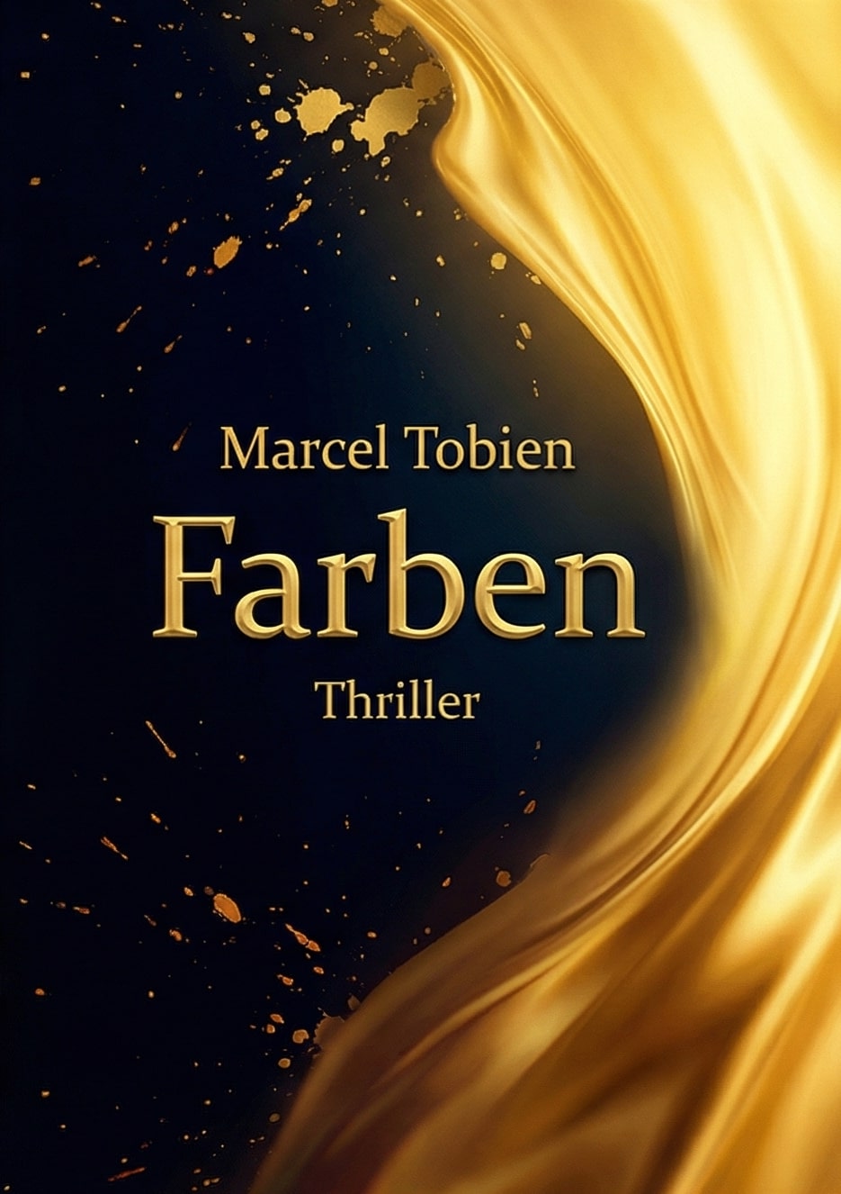 Buchcover des Thrillers 'Farben' von Marcel Tobien